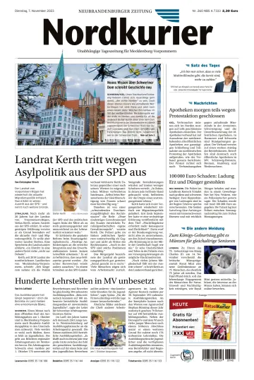 Nordkurier Neubrandenburger Zeitung - 7 Nov 2023