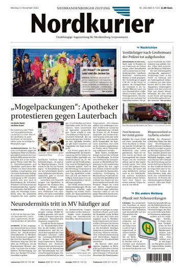 Nordkurier Neubrandenburger Zeitung - 13 Nov 2023
