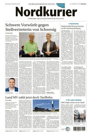 Nordkurier Neubrandenburger Zeitung - 21 Nov 2023