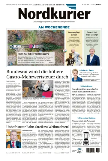 Nordkurier Neubrandenburger Zeitung - 25 Nov 2023
