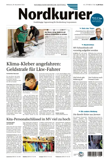 Nordkurier Neubrandenburger Zeitung - 29 Nov 2023