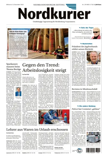 Nordkurier Neubrandenburger Zeitung - 13 Dec 2023