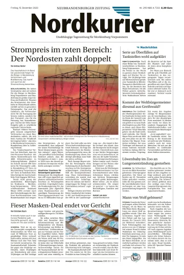 Nordkurier Neubrandenburger Zeitung - 15 Dec 2023