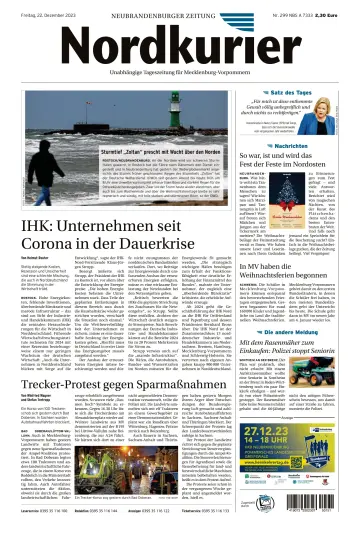 Nordkurier Neubrandenburger Zeitung - 22 Dec 2023