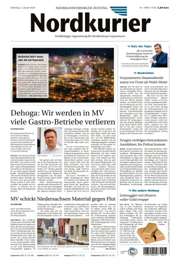 Nordkurier Neubrandenburger Zeitung - 2 Jan 2024