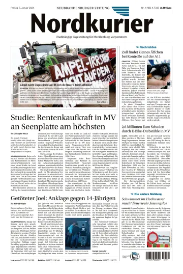 Nordkurier Neubrandenburger Zeitung - 5 Jan 2024