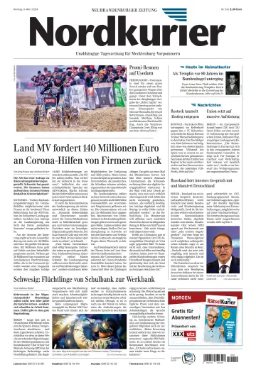 Nordkurier Neubrandenburger Zeitung - 4 Mar 2024