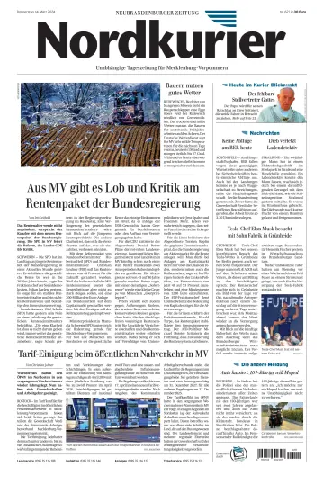 Nordkurier Neubrandenburger Zeitung - 14 Mar 2024