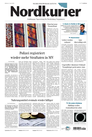 Nordkurier Neubrandenburger Zeitung - 3 Apr 2024