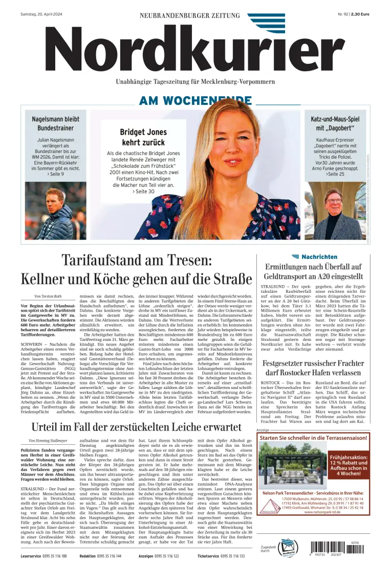 Nordkurier Neubrandenburger Zeitung