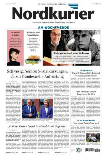 Nordkurier Neubrandenburger Zeitung - 04 май 2024