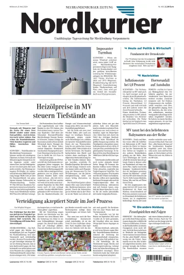 Nordkurier Neubrandenburger Zeitung - 08 mai 2024