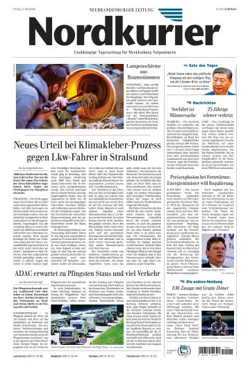 Nordkurier Neubrandenburger Zeitung - 17 May 2024