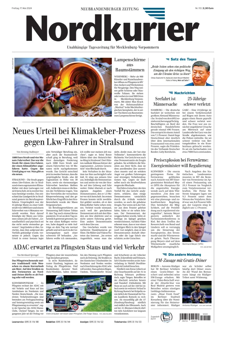 Nordkurier Neubrandenburger Zeitung