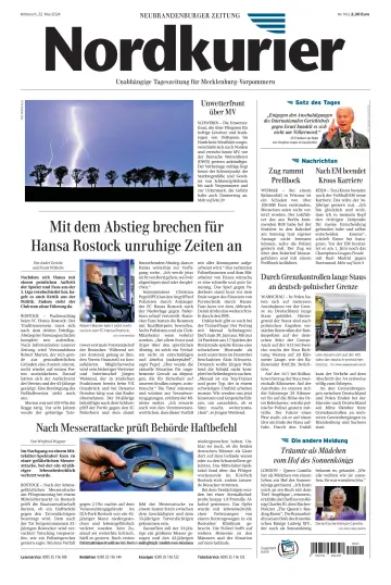 Nordkurier Neubrandenburger Zeitung - 22 May 2024