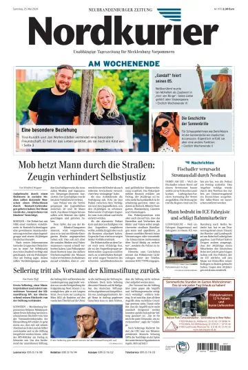 Nordkurier Neubrandenburger Zeitung - 25 May 2024