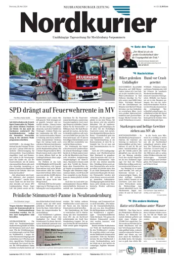 Nordkurier Neubrandenburger Zeitung - 28 May 2024