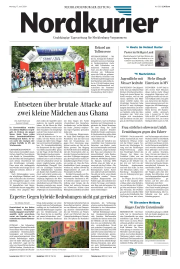 Nordkurier Neubrandenburger Zeitung - 17 Jun 2024
