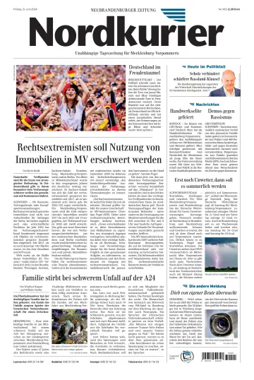 Nordkurier Neubrandenburger Zeitung - 21 Jun 2024