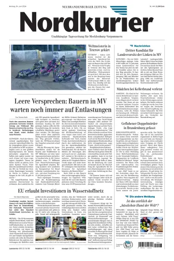 Nordkurier Neubrandenburger Zeitung - 24 Jun 2024