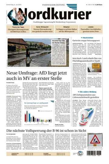 Nordkurier Pasewalker Zeitung - 06 lug 2023