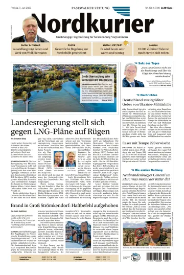 Nordkurier Pasewalker Zeitung - 07 lug 2023