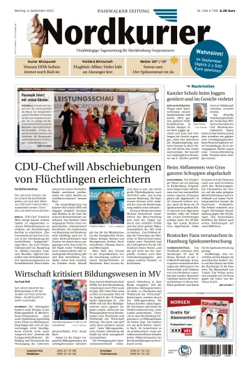 Nordkurier Pasewalker Zeitung - 04 set 2023