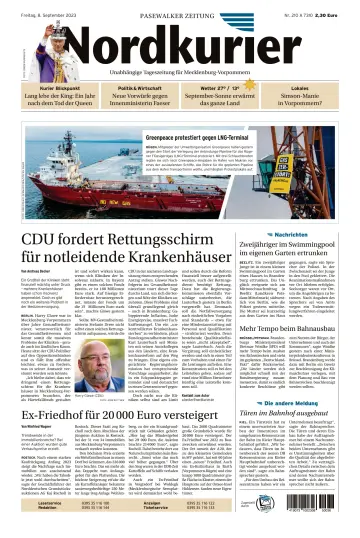 Nordkurier Pasewalker Zeitung - 08 set 2023
