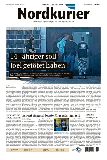 Nordkurier Pasewalker Zeitung - 27 Sep 2023
