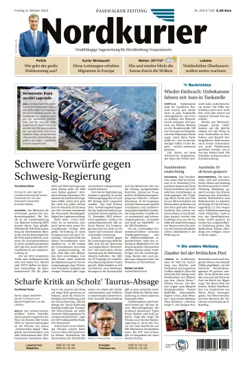 Nordkurier Pasewalker Zeitung - 6 Oct 2023