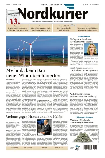 Nordkurier Pasewalker Zeitung - 13 ott 2023