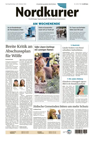 Nordkurier Pasewalker Zeitung - 14 Oct 2023