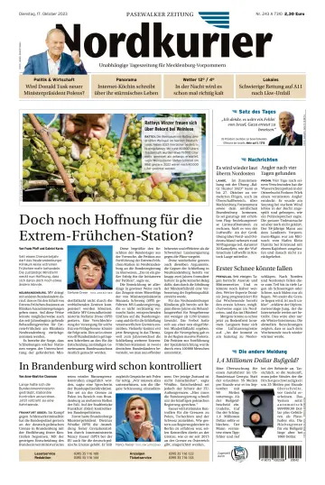 Nordkurier Pasewalker Zeitung - 17 Oct 2023