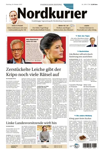 Nordkurier Pasewalker Zeitung - 24 ott 2023