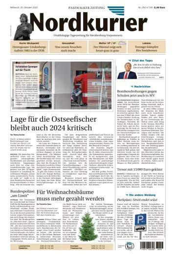 Nordkurier Pasewalker Zeitung - 25 Oct 2023