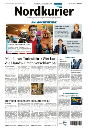 Nordkurier Pasewalker Zeitung - 28 Oct 2023