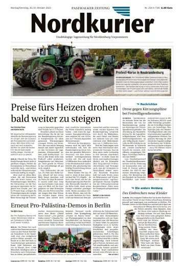 Nordkurier Pasewalker Zeitung - 30 Oct 2023