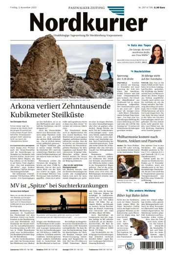 Nordkurier Pasewalker Zeitung - 03 nov 2023