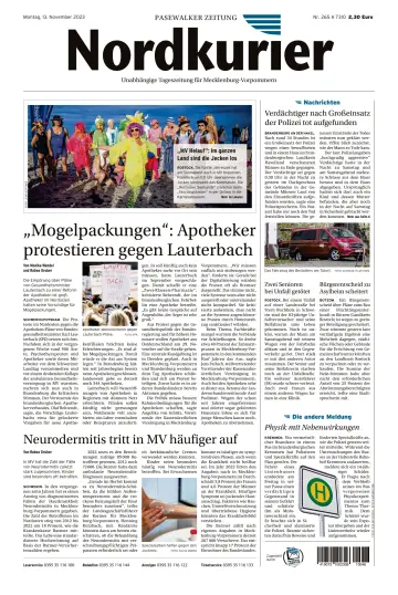 Nordkurier Pasewalker Zeitung - 13 nov 2023