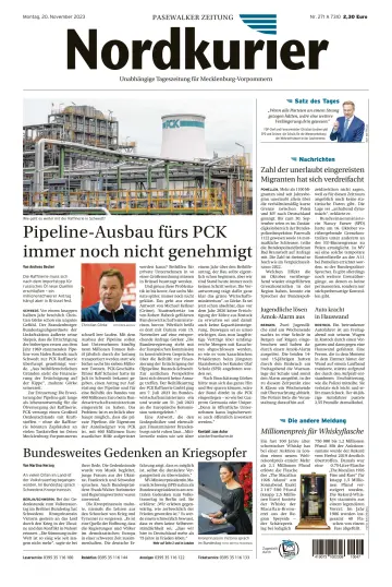 Nordkurier Pasewalker Zeitung - 20 Nov 2023