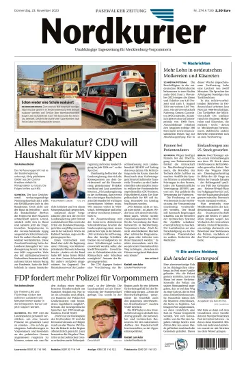 Nordkurier Pasewalker Zeitung - 23 Nov 2023