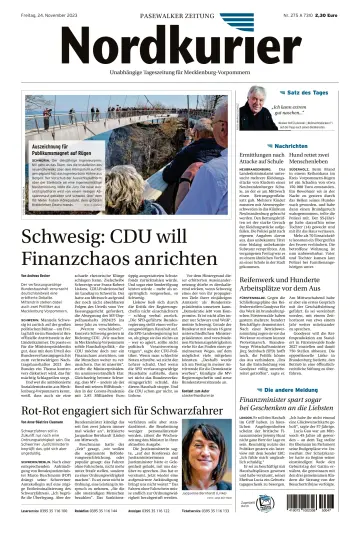 Nordkurier Pasewalker Zeitung - 24 Nov 2023