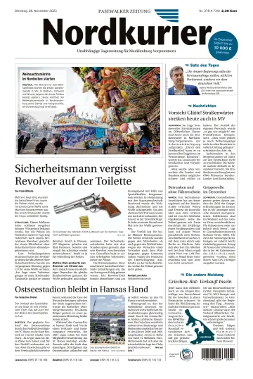 Nordkurier Pasewalker Zeitung - 28 Nov 2023