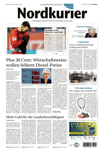 Nordkurier Pasewalker Zeitung - 11 dic 2023
