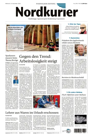 Nordkurier Pasewalker Zeitung - 13 dic 2023