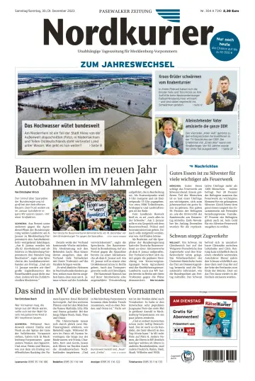 Nordkurier Pasewalker Zeitung - 30 Dec 2023