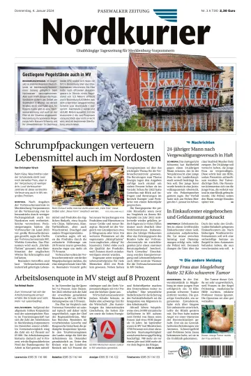 Nordkurier Pasewalker Zeitung - 04 gen 2024