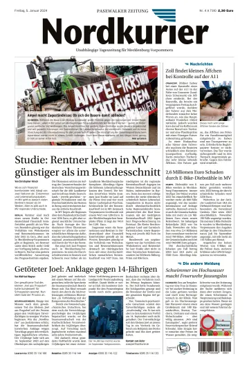 Nordkurier Pasewalker Zeitung - 05 gen 2024