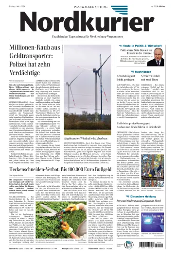 Nordkurier Pasewalker Zeitung - 01 mar 2024