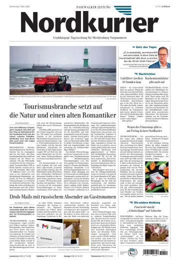 Nordkurier Pasewalker Zeitung - 7 Mar 2024